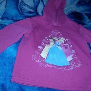 Put on jacket little girl